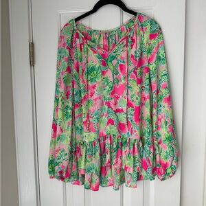 Lilly Pulitzer Floral Print Women's Tensley Top